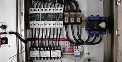 Electrical panel installation with organized circuit breakers and wiring in Naperville, IL