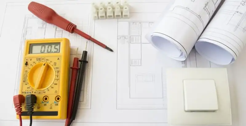 electrical service featuring diagnostic tools and electrical planning performed by certified electricians in Naperville, IL