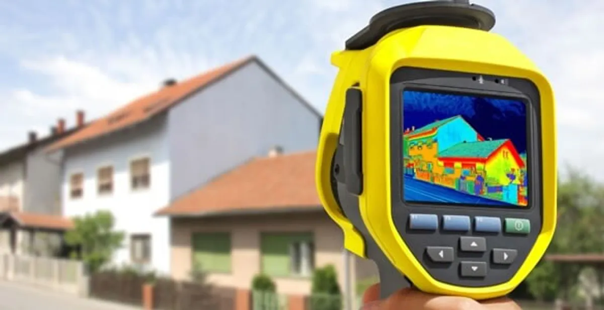 home energy audit service performing exterior thermal inspection to identify energy loss in Naperville, IL