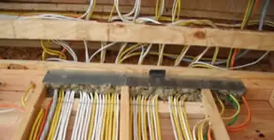 new construction wiring services with organized electrical rough-in performed by licensed electricians in Naperville, IL