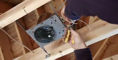 Professional recessed lighting installation with electrical wiring by licensed electricians in Naperville, IL