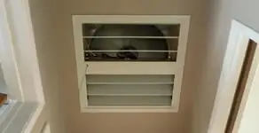 whole house fan installation services with ceiling-mounted ventilation system in Naperville, IL